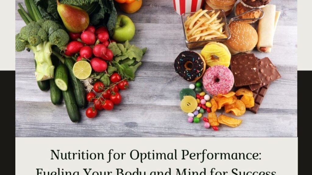 Nutrition: Fueling Your Life for Optimal Health