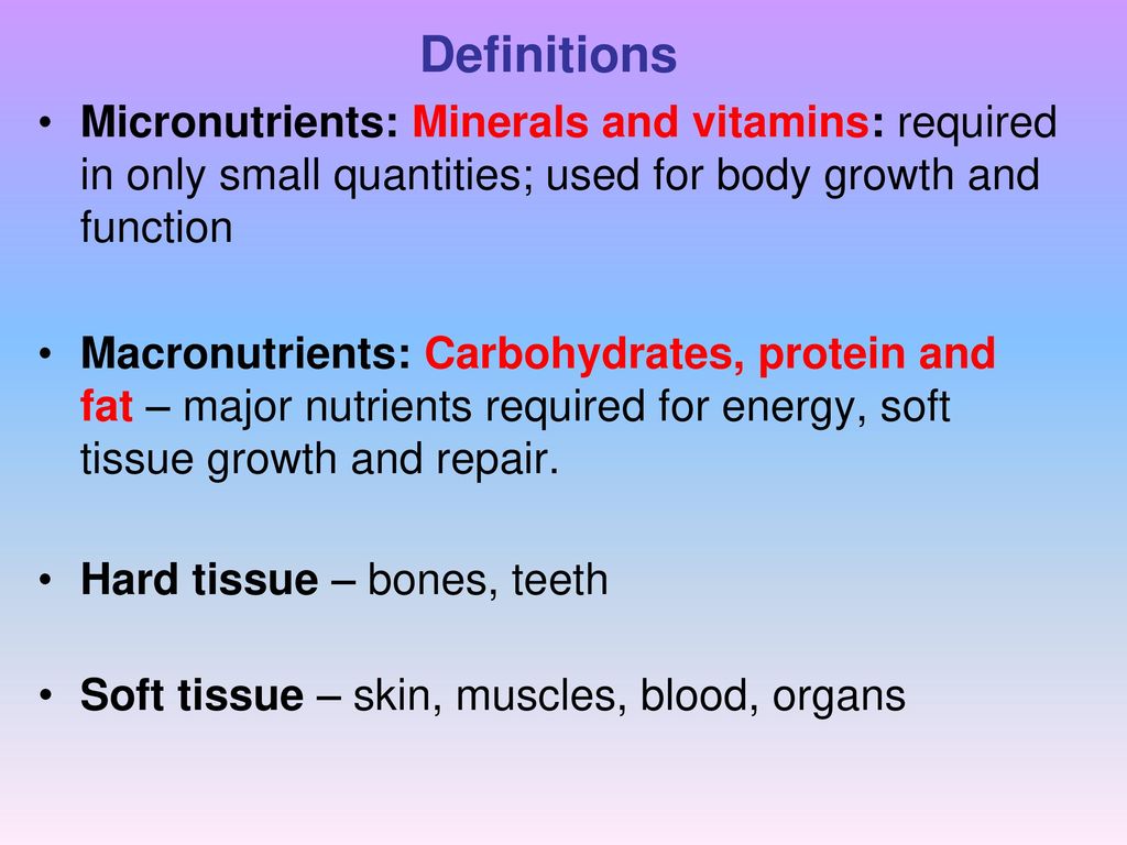 Micronutrients: The Tiny Giants of Health – Vitamins and Minerals